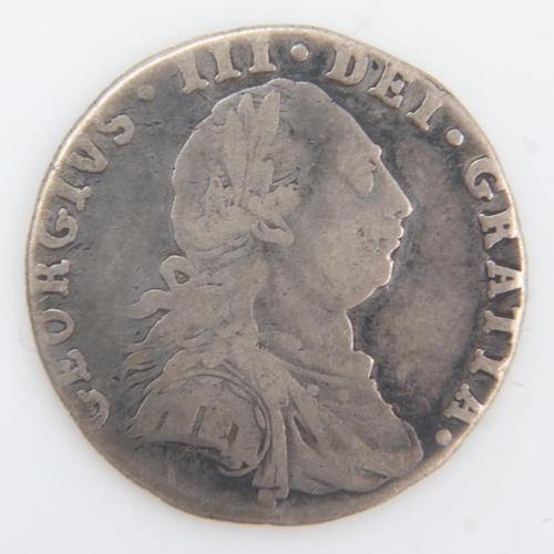 2050 - 1787 - silver sixpence of George III - gF. UK P&P Group 0 (£6+VAT for the first lot and £1+VAT for s... 