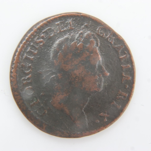 2053 - 1723 - Woods Hibernia colonial halfpenny - F. UK P&P Group 0 (£6+VAT for the first lot and £1+VAT fo... 