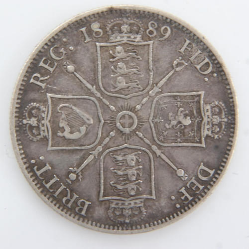 2060 - 1889  - silver Florin of queen Victoria - VF. UK P&P Group 0 (£6+VAT for the first lot and £1+VAT fo... 