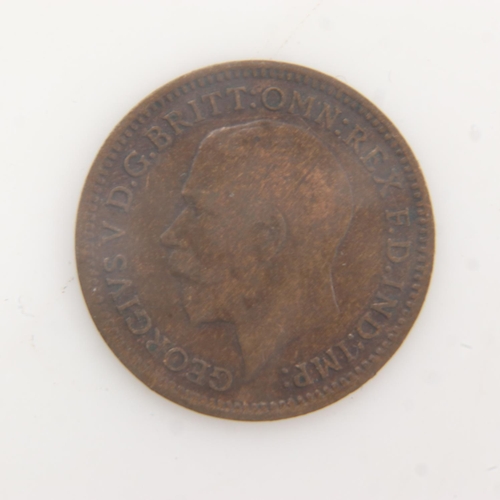 2063 - 1913 one-third farthing of George V. UK P&P Group 0 (£6+VAT for the first lot and £1+VAT for subsequ... 