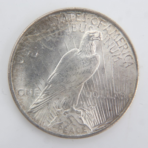 2071 - 1923 American silver Liberty dollar, nUNC. UK P&P Group 0 (£6+VAT for the first lot and £1+VAT for s... 