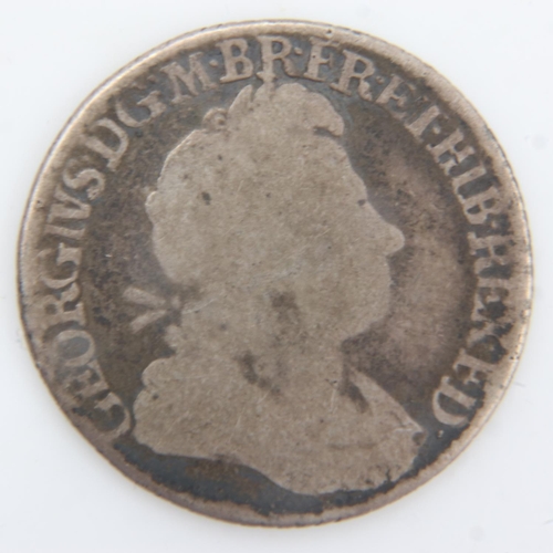 2086 - 1723 - South sea company silver Shilling of George I - gF. UK P&P Group 0 (£6+VAT for the first lot ... 