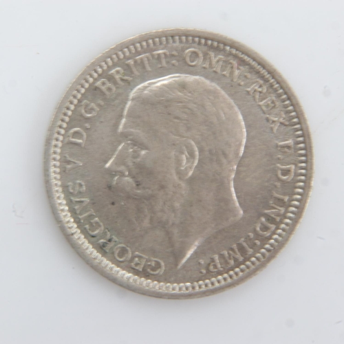 2109 - 1936 - Silver threepence of George V - aEF. UK P&P Group 0 (£6+VAT for the first lot and £1+VAT for ... 