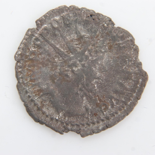 2112 - 259AD - Roman silver Antoninianus of emperor Postumus suing for peace on reverse. UK P&P Group 0 (£6... 