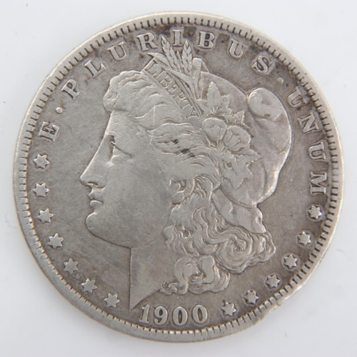 2123 - 1900 - New Orleans mint USA silver Morgan Dollar - VF. UK P&P Group 0 (£6+VAT for the first lot and ... 