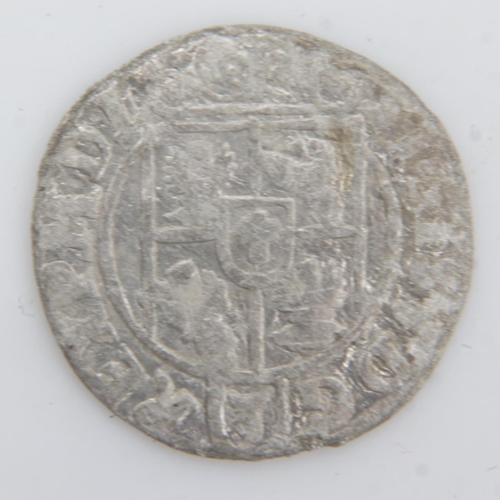 2124 - European silver hammered Penny of Poland - gVF. UK P&P Group 0 (£6+VAT for the first lot and £1+VAT ... 