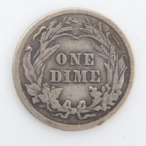 2125 - 1913 - USA silver Barber Dime - gF. UK P&P Group 0 (£6+VAT for the first lot and £1+VAT for subseque... 