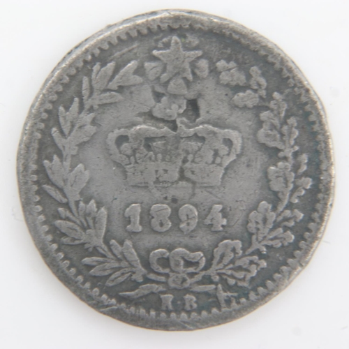 2139 - 1894 - Silver Italian 20 Centesimi - aVF. UK P&P Group 0 (£6+VAT for the first lot and £1+VAT for su... 