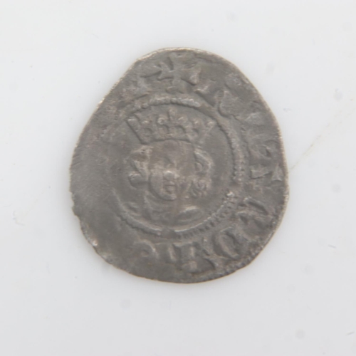 2142 - 1377 - Silver hammered halfpenny of Richard II - VF. UK P&P Group 0 (£6+VAT for the first lot and £1... 