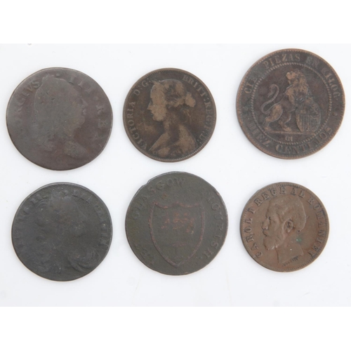 2167 - Mixed coins from early milled to Victorian era in fine grade or better. UK P&P Group 0 (£6+VAT for t... 