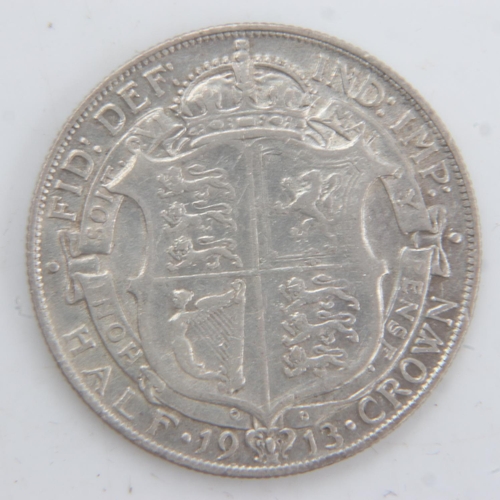 2228 - 1913 silver half crown of George V. UK P&P Group 0 (£6+VAT for the first lot and £1+VAT for subseque... 