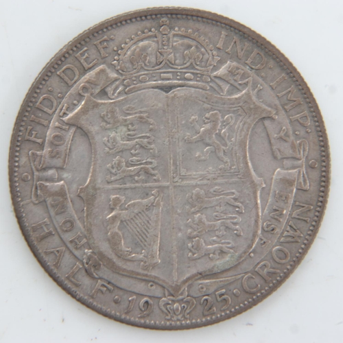 2229 - 1925 silver half crown of George V. UK P&P Group 0 (£6+VAT for the first lot and £1+VAT for subseque... 