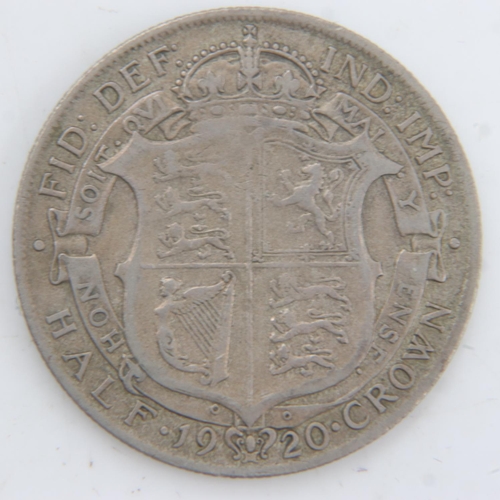 2230 - 1920 silver half crown of George V. UK P&P Group 0 (£6+VAT for the first lot and £1+VAT for subseque... 