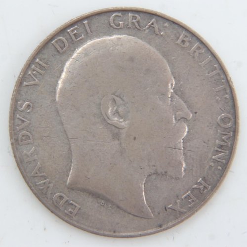 2232 - 1908 silver half crown of Edward VII. UK P&P Group 0 (£6+VAT for the first lot and £1+VAT for subseq... 