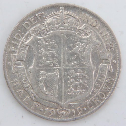 2234 - 1919 silver half crown of George V. UK P&P Group 0 (£6+VAT for the first lot and £1+VAT for subseque... 