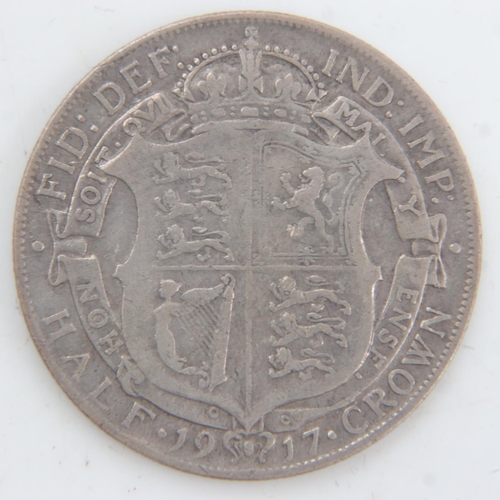 2237 - 1917 silver half crown of George V. UK P&P Group 0 (£6+VAT for the first lot and £1+VAT for subseque... 