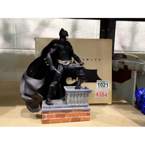 1021 - Boxed Batman Begins figurine 2969/3500. UK P&P Group 1 (£16+VAT for the first lot and £2+VAT for sub... 