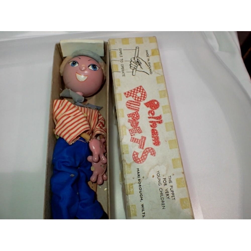 1087 - Pelham Puppets 'French Boy', strings not attached to handle. UK P&P Group 1 (£16+VAT for the first l... 