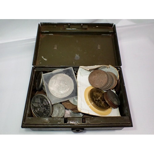 1089 - Collection of UK coins, Victorian and later including some silver. UK P&P Group 1 (£16+VAT for the f... 