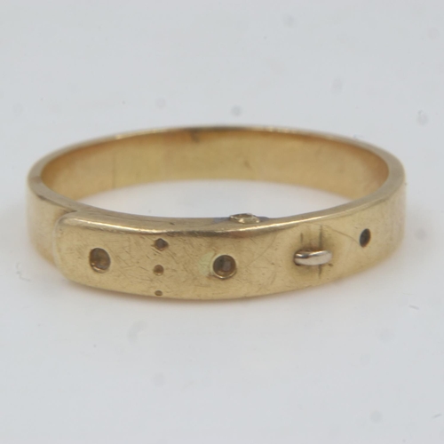 29 - 9ct gold band ring, size U/V, 4.8g. UK P&P Group 0 (£6+VAT for the first lot and £1+VAT for subseque... 