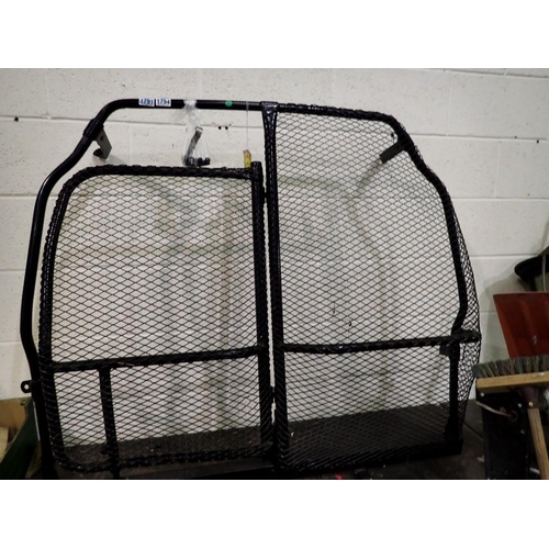 1794 - Large metal van cage partition. Not available for in-house P&P