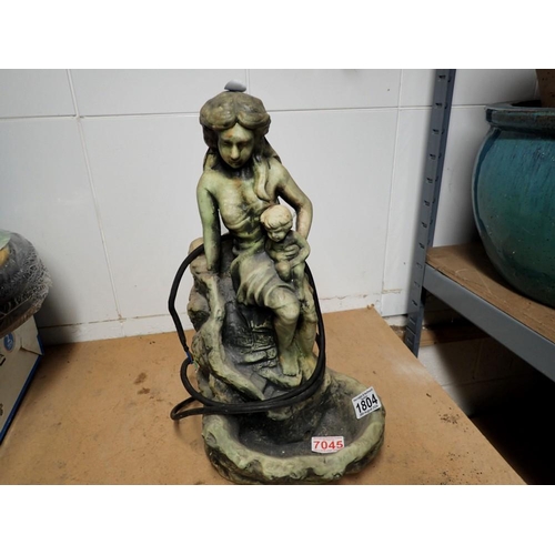 1804 - Electrical garden water feature. Not available for in-house P&P