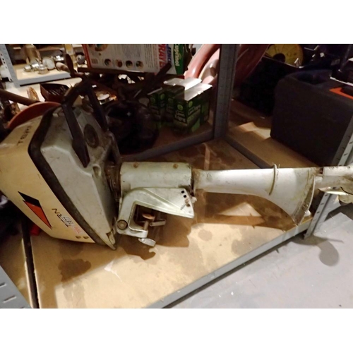 1877 - Tern 6 HP outboard boat motor. Not available for in-house P&P