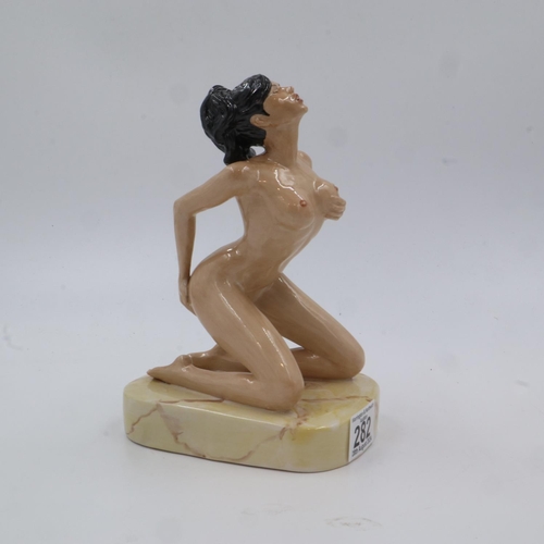 282 - Peggy Davies figurine, Lolita, limited edition 77/300, no cracks or chips, H: 22 cm. UK P&P Group 2 ... 