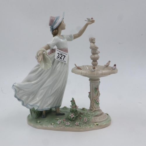 327 - Lladro figure 'Spring Joy', H: 28cm. Not available for in-house P&P