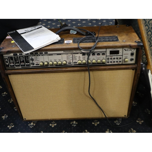 389 - Roland VGA-7 guitar amplifier. All electrical items in this lot have been PAT tested for safety and ... 