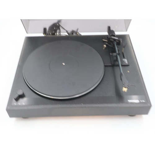 388A - Thorens TD180 turntable with paperwork and cables. All electrical items in this lot have been PAT te... 