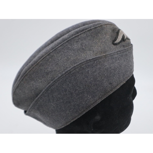 2101 - WWII German Luftwaffe Enlisted mans/Nco’s Side Cap. Private purchase as it has a better grade liner ... 