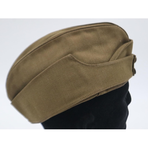 2102 - WWI Royal Flying Corps officers side cap and, badged and with Pilots Wings. UK P&P Group 2 (£20+VAT ... 