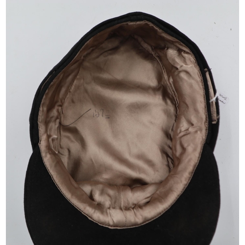 2108 - WWII German Panzer M43 Cap. UK P&P Group 2 (£20+VAT for the first lot and £4+VAT for subsequent lots... 