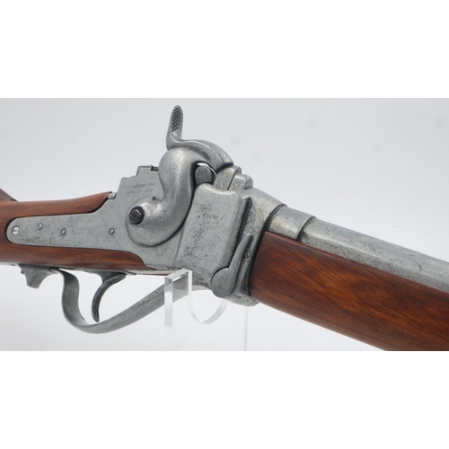 2145 - Replica Sharps M1853 American Civil War carbine. UK P&P Group 3 (£30+VAT for the first lot and £8+VA... 