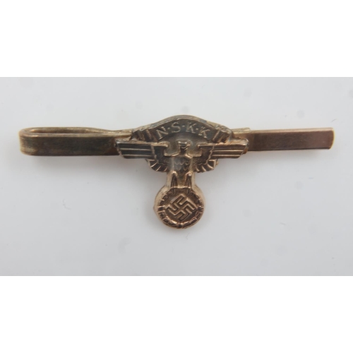 2169 - Third Reich NSKK Tie Pin. UK P&P Group 1 (£16+VAT for the first lot and £2+VAT for subsequent lots)