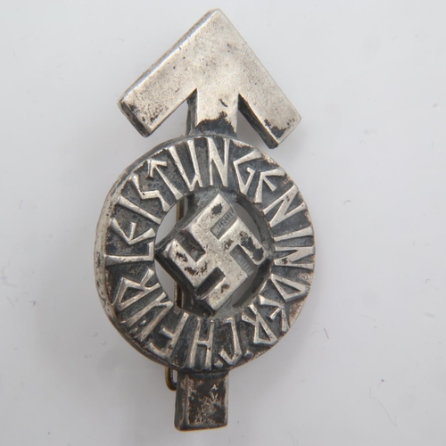 2176 - Third Reich Hitler Youth Proficiency badge. Black 3rd Class. UK P&P Group 1 (£16+VAT for the first l... 