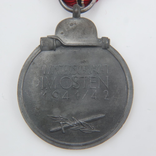 2201 - German WWII Eastern Front 1941/42 medal. UK P&P Group 1 (£16+VAT for the first lot and £2+VAT for su... 