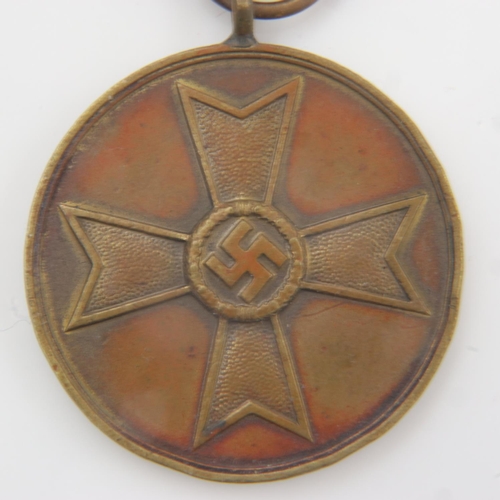 2204 - German Third Reich War Merit medal, awarded to civilians for their contributions to the war effort. ... 