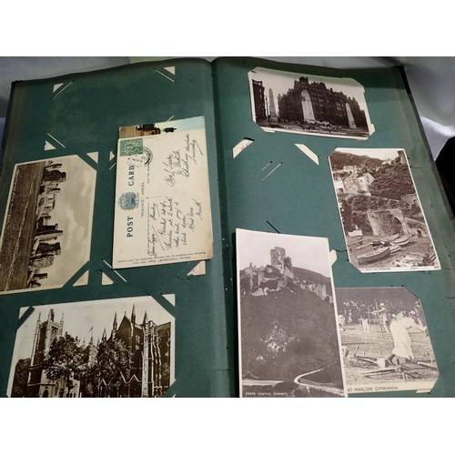 1155 - 20th century postcard albums. UK P&P Group 1 (£16+VAT for the first lot and £2+VAT for subsequent lo... 