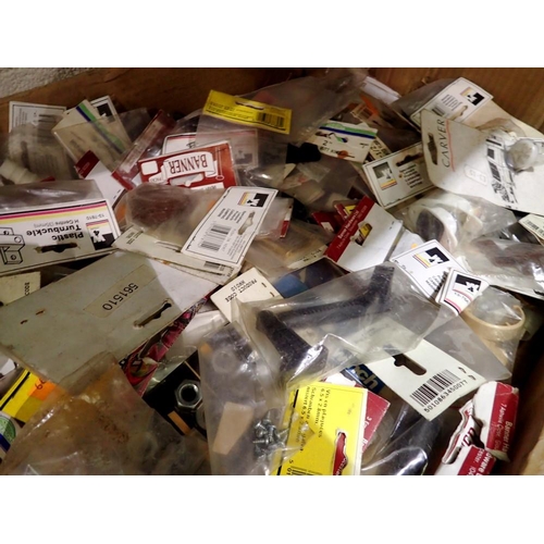 1769 - Box of unused hardware fixings, new old stock. Not available for in-house P&P