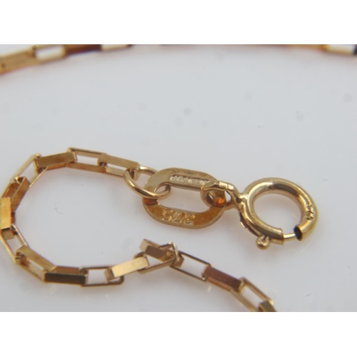 35 - 9ct gold chain, L: 45 cm, 1.8g. UK P&P Group 0 (£6+VAT for the first lot and £1+VAT for subsequent l... 