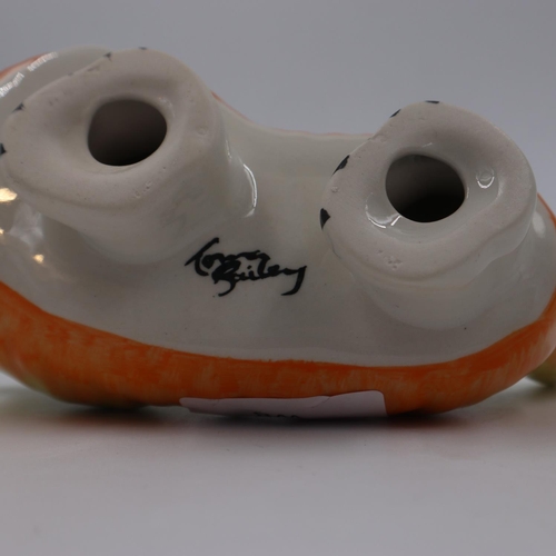 245 - Lorna Bailey dog, Doodle, no cracks or chips, L: 14 cm. UK P&P Group 1 (£16+VAT for the first lot an... 