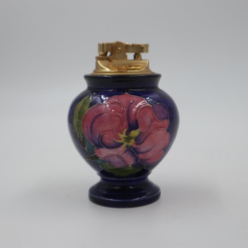 246 - Moorcroft lighter in the Pink Magnolia pattern. UK P&P Group 1 (£16+VAT for the first lot and £2+VAT... 