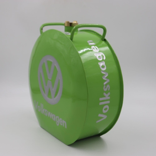 318 - Light green Volkswagen petrol can, H: 36 cm. UK P&P Group 3 (£30+VAT for the first lot and £8+VAT fo... 