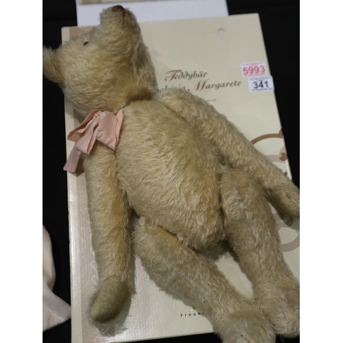 341 - Boxed Steiff teddy bear, Appolonia Margarete, H: 48 cm. UK P&P Group 2 (£20+VAT for the first lot an... 