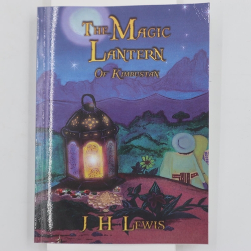 148 - Signed Paperback The Magic Lantern of Kimbustan by J.H Lewis. UK P&P Group 1 (£16+VAT for the first ... 