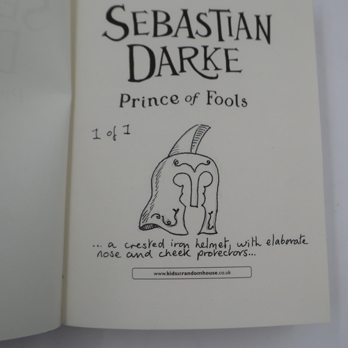 149 - Signed hardback first edition Prince of Fools by Sebastian Darke. UK P&P Group 1 (£16+VAT for the fi... 