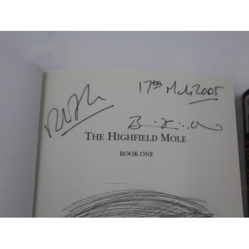 150 - Signed hardback first edition of The Highfield Mole by Roderick Gordon and Brian William first editi... 