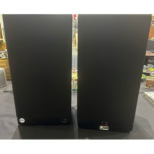 344 - Pair of KEF Celeste 4  speakers, 27cm x 53cm x 23cm, working. Not available for in-house P&P